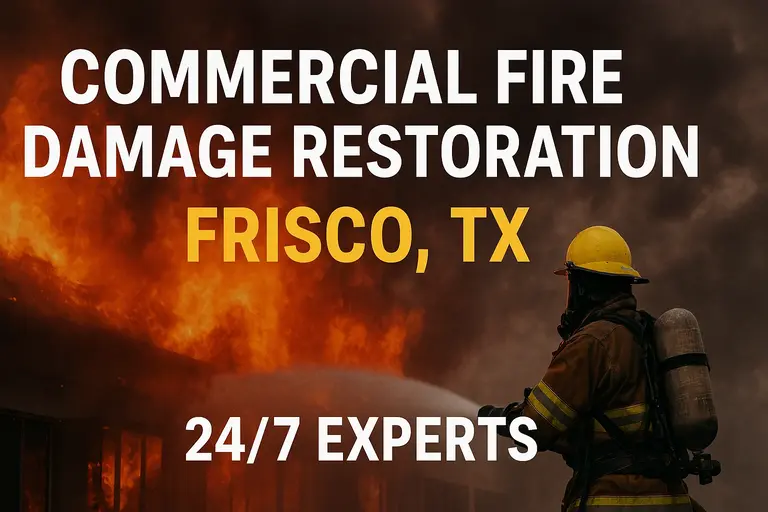 Commercial Fire Damage Restoration Frisco, TX