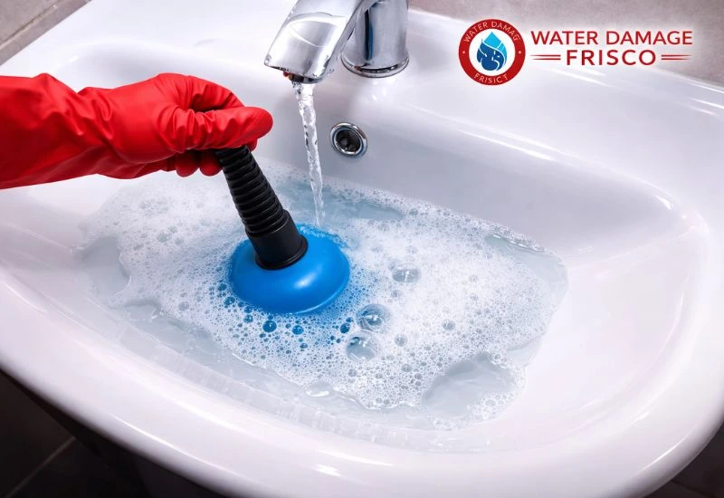 Overflowing Sink And Tub