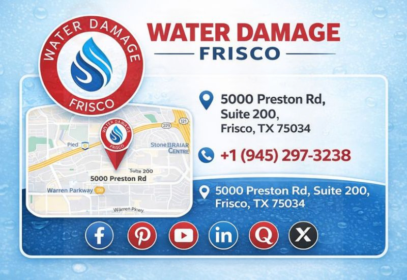 water damage frisco