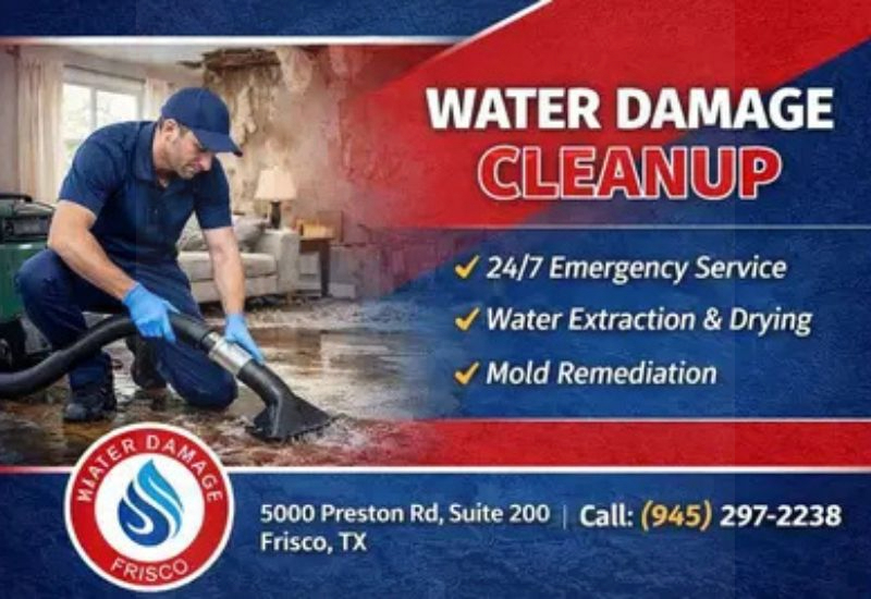 water damage restoration frisco