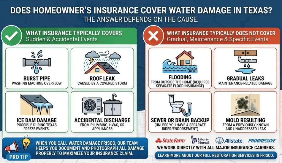 Water Damage Restoration Cost in Frisco TX — 2026 guide (1)