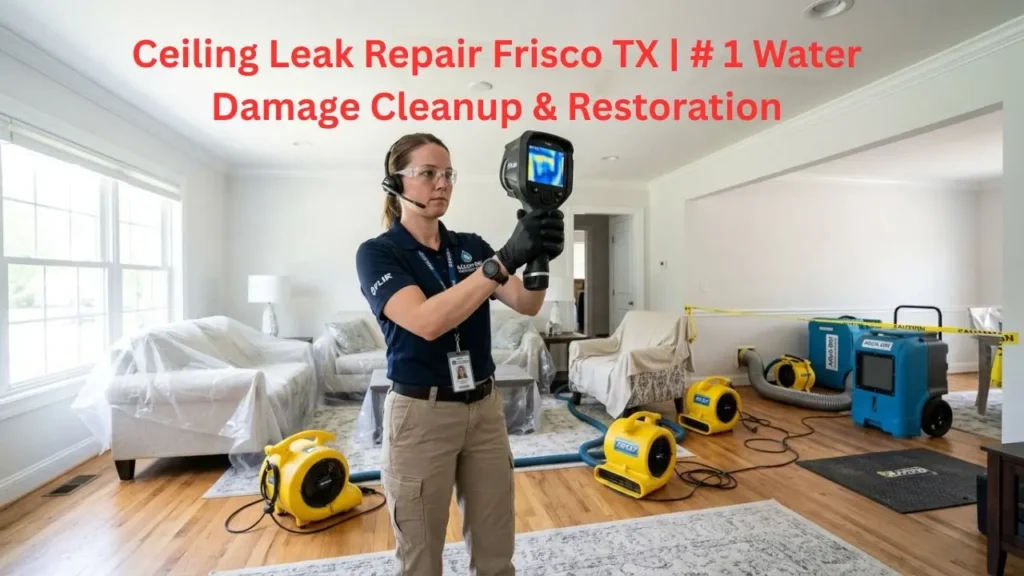 Ceiling Leak Repair Frisco TX