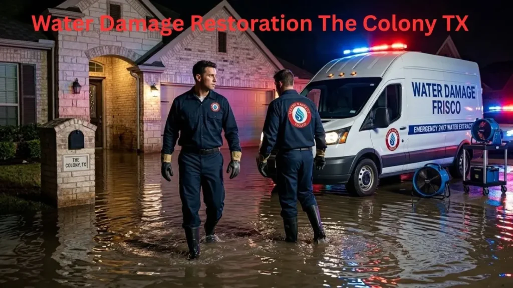 Water Damage Restoration The Colony TX