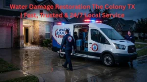 Water Damage Restoration The Colony TX Fast, Trusted & 247 Local Service