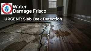 Water Damage Under Slab Frisco TX