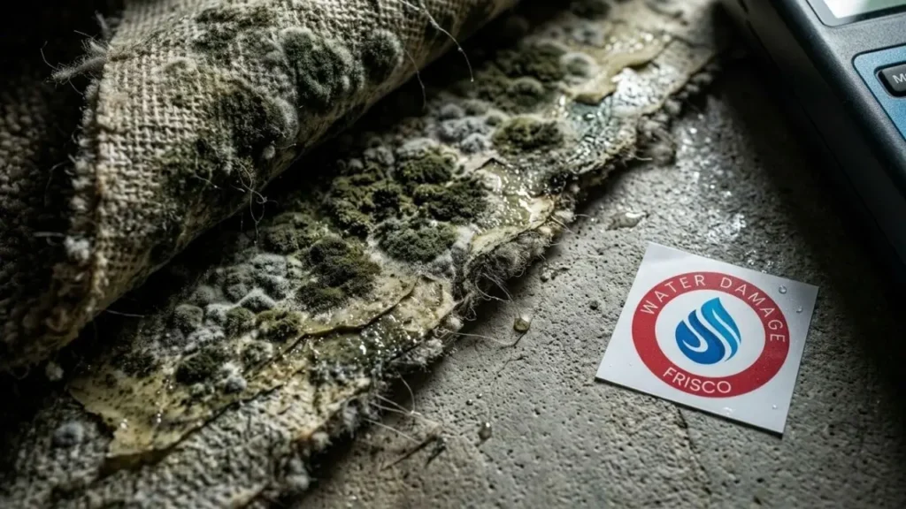 water damage under slab Frisco TX