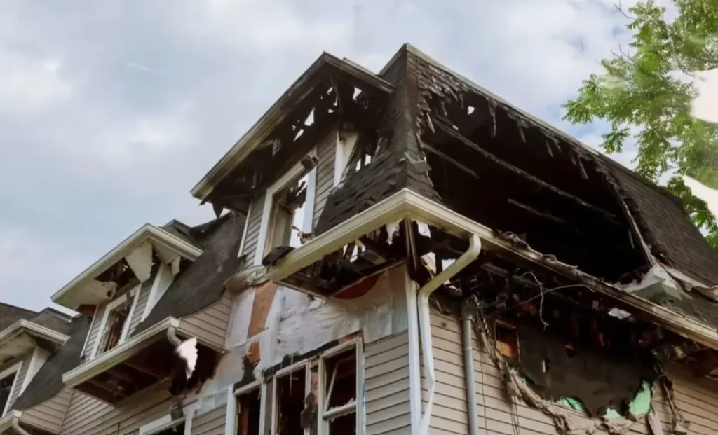 fire damage insurance claim Frisco TX
