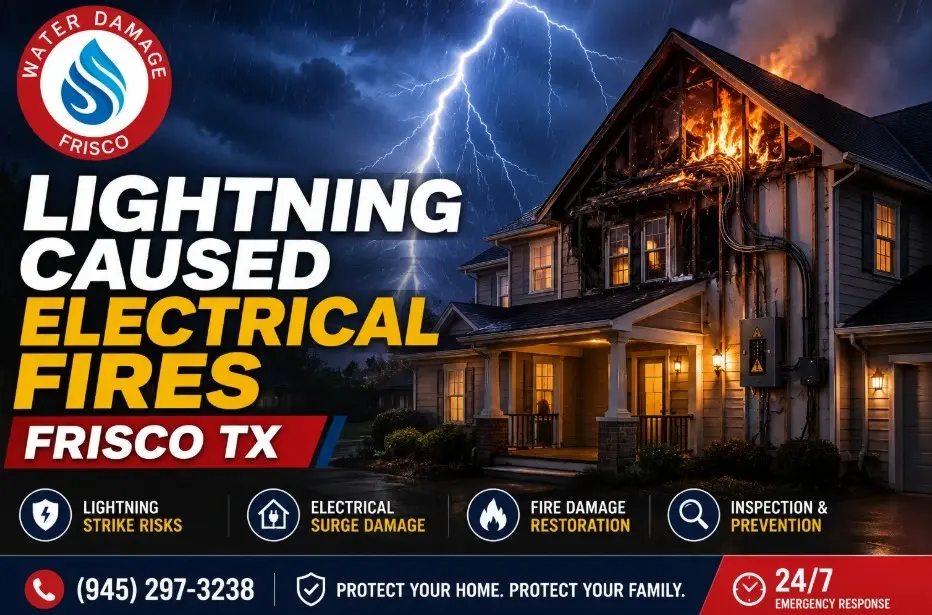 (945) 297-3238 Lightning Caused Electrical Fires Frisco TX