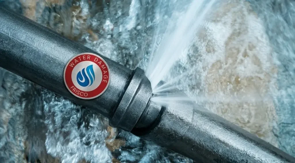 (945)297-3238 burst pipe water damage repair McKinney TX emergency response water extraction