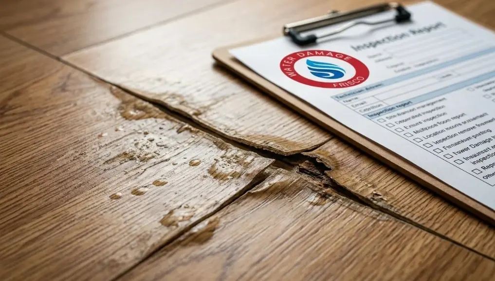 Can Water-Damaged Laminate Flooring Be Saved Frisco TX? Call (945) 297-3238