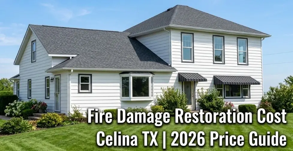 Fire Damage Restoration Cost Celina TX 2026 The Price Guide