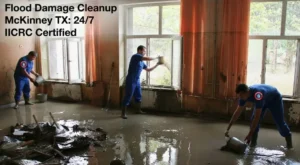 Flood Damage Cleanup McKinney TX