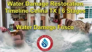 Water Damage Restoration Timeline Celina