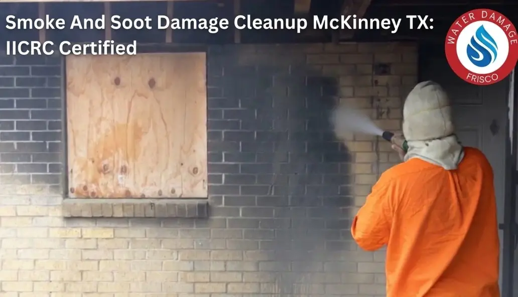 Smoke And Soot Damage Cleanup McKinney TX Smoke and soot damage cleanup McKinney TX โ IICRC certified company, soot removal, HVAC duct cleaning, odor removal and content restoration McKinney TX