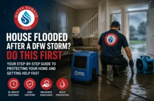 storm flooding dfw