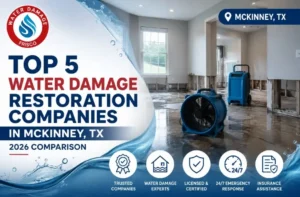 top water damage restoration companies mckinney tx