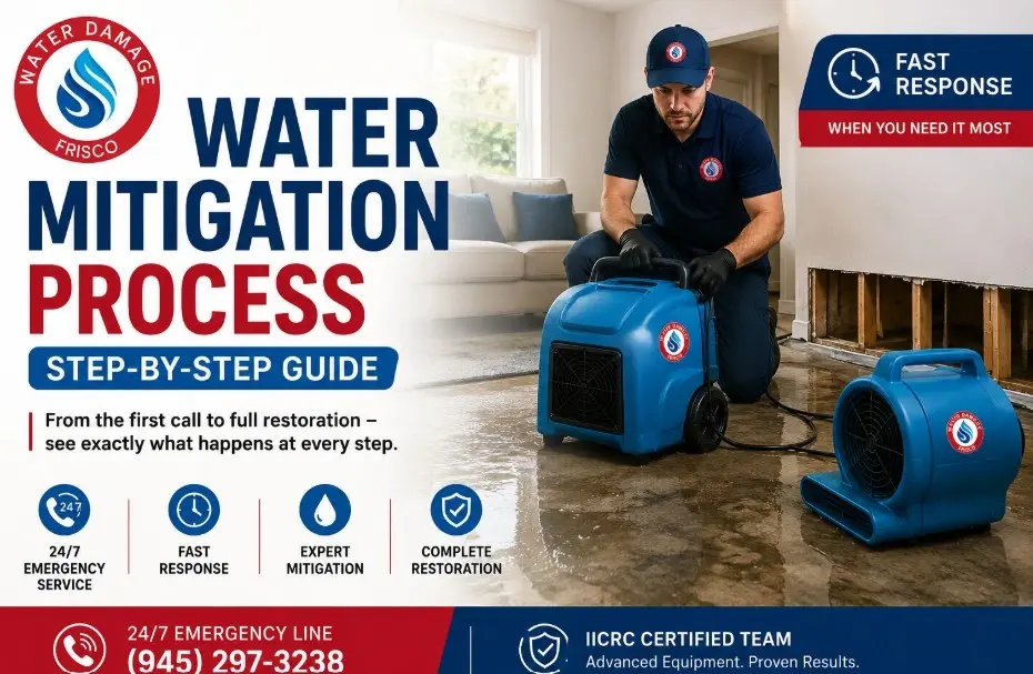 water mitigation process