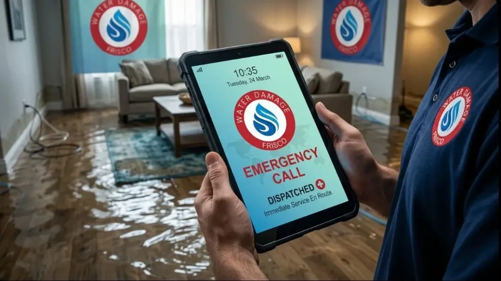 what to do in the first 24 hours after water damage Frisco Tx (945) 297-3238