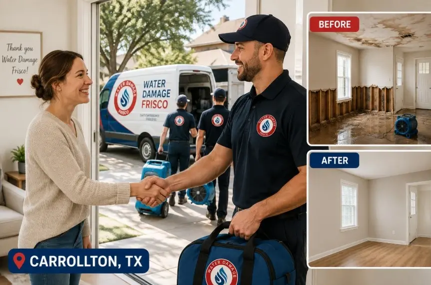Call +1(945)297-3238 for a free quote. water damage restoration cost carrollton tx