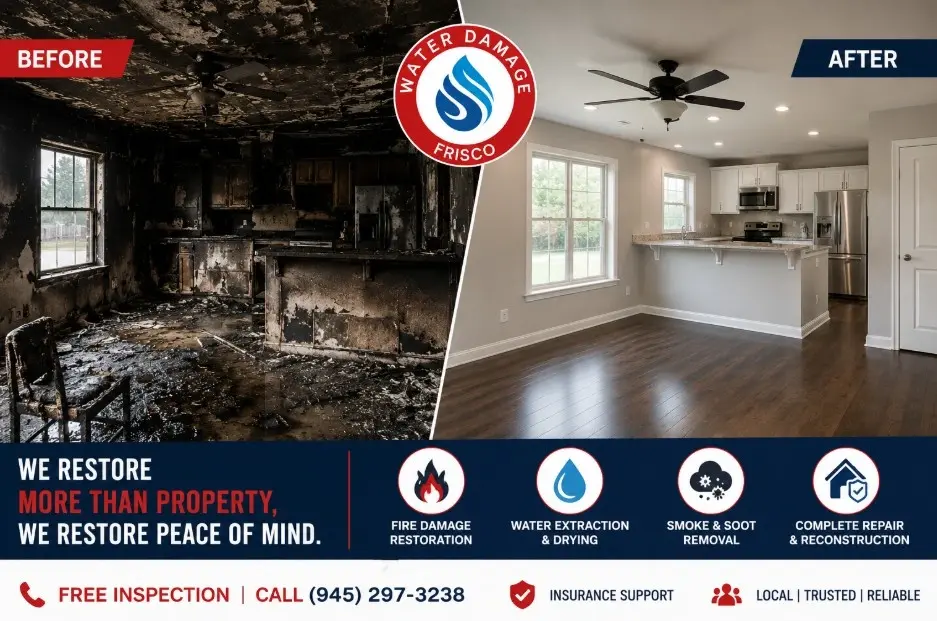 Call +1(945)297-3238 for a quote FOR FIRE DAMAGE RESTORATION