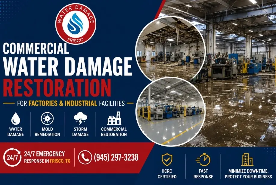 Commercial Mold Storm Damage Restoration Frisco TX