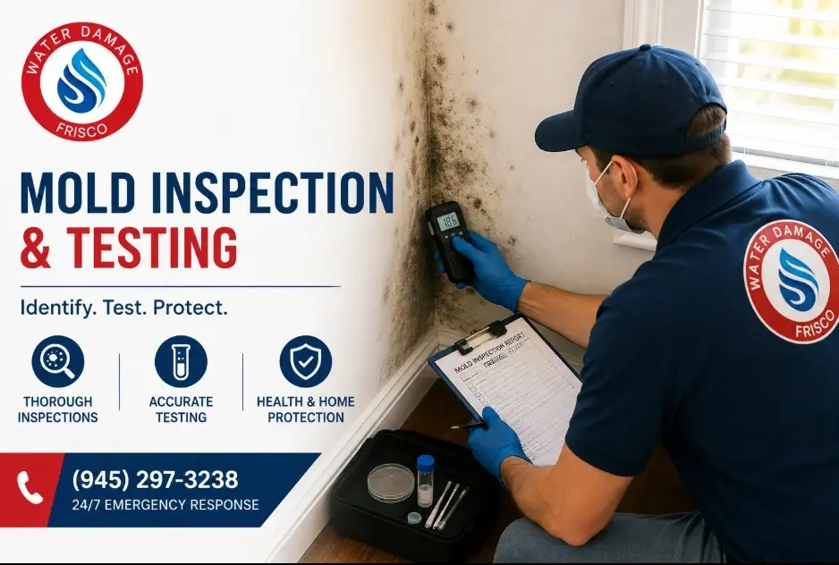 Mold Inspection Frisco TX