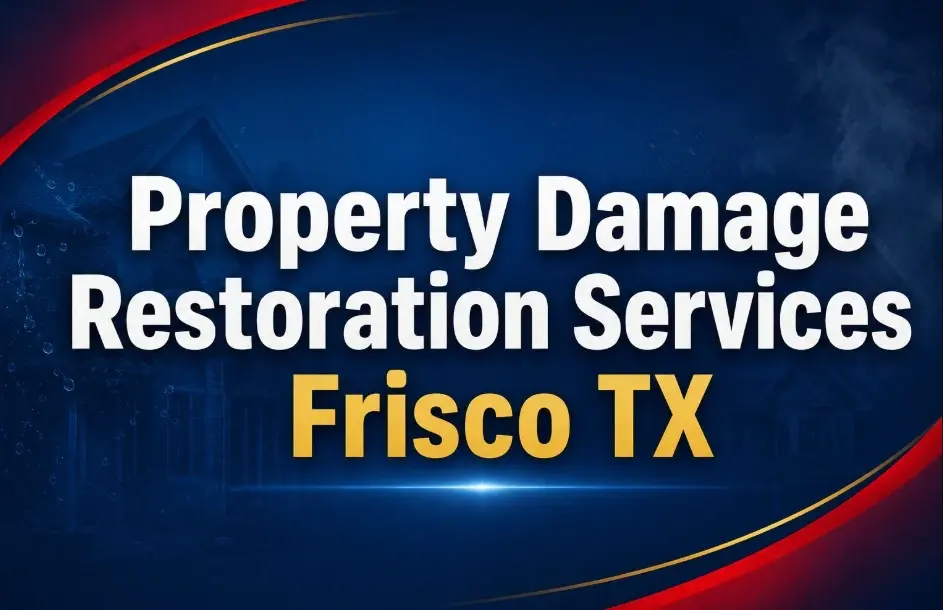 Property Damage Restoration Services Frisco TX. Call (945) 297-3238.