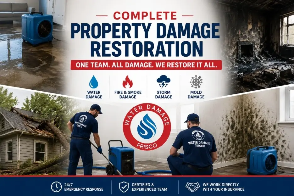 Property Damage Restoration Services Frisco TX