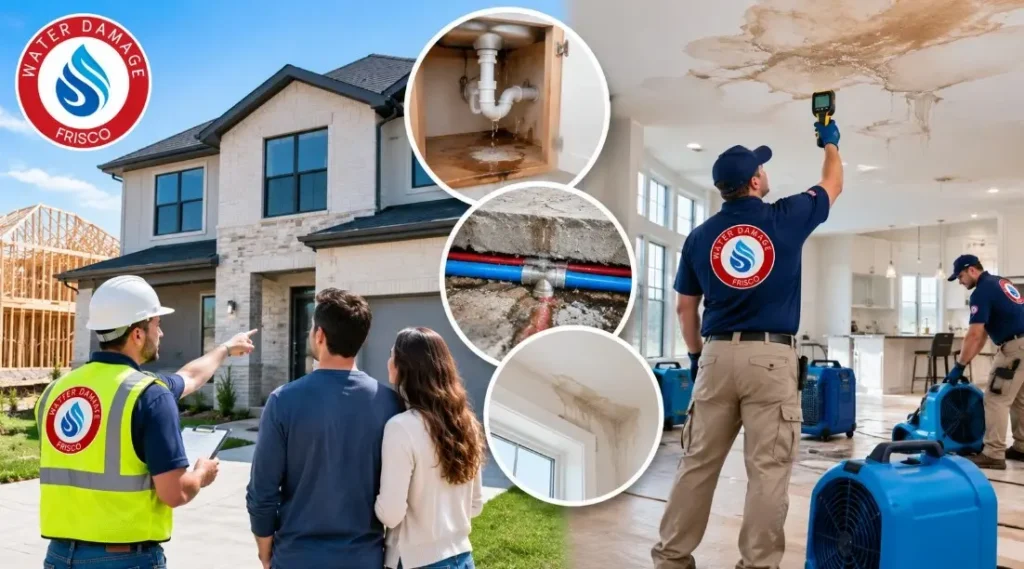 Water Damage New Construction Frisco TX