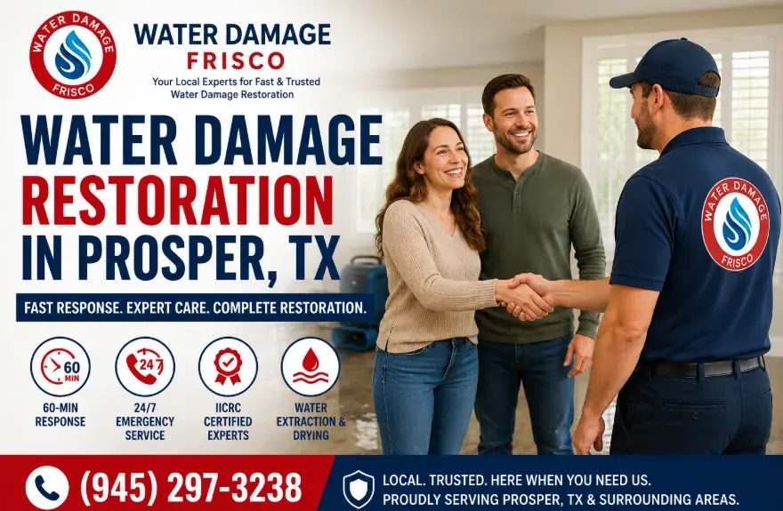Water damage restoration Prosper