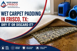 Wet Carpet Padding Drying Discard Frisco Tx A Complete Guide