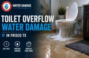 toilet overflow water damage