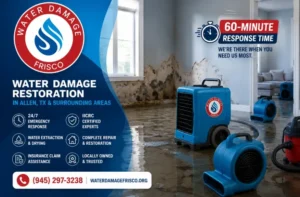 water damage restoration allen tx