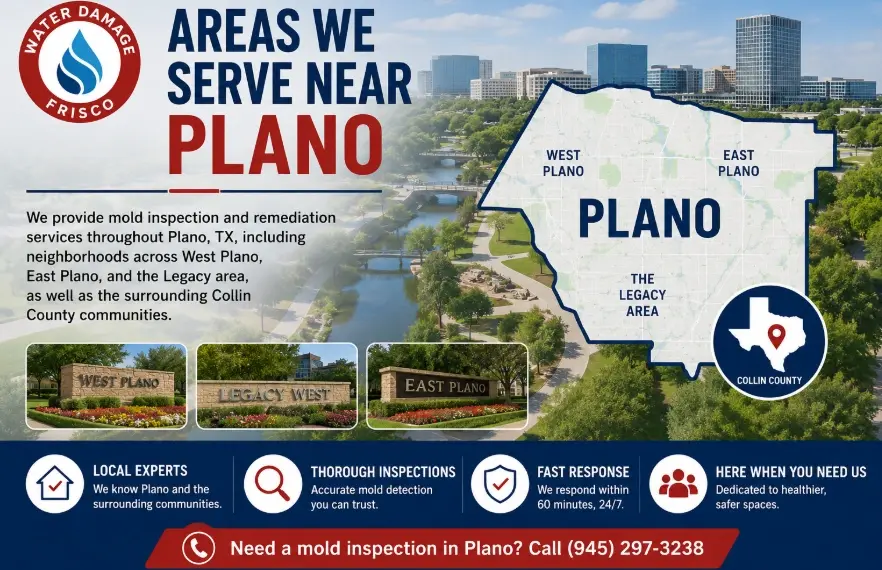 Areas We Serve Near Plano