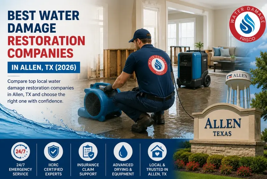 Best Water Damage Restoration Companies Allen TX