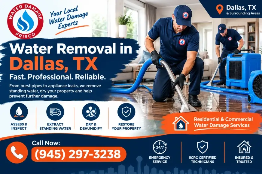 Choosing a Water Removal Company in Dallas