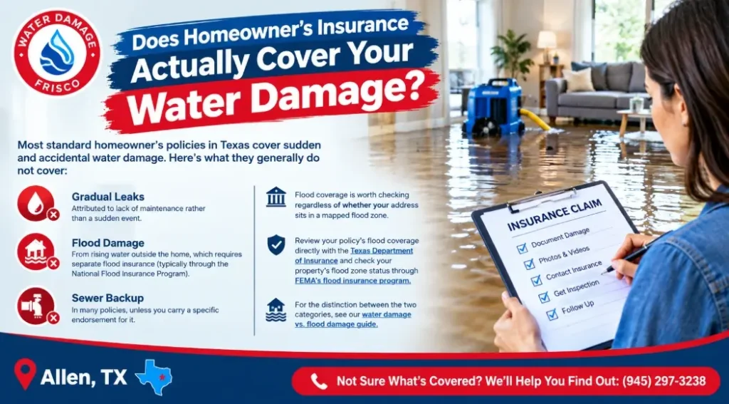 Does Homeowner's Insurance Actually Cover Your Water Damage?