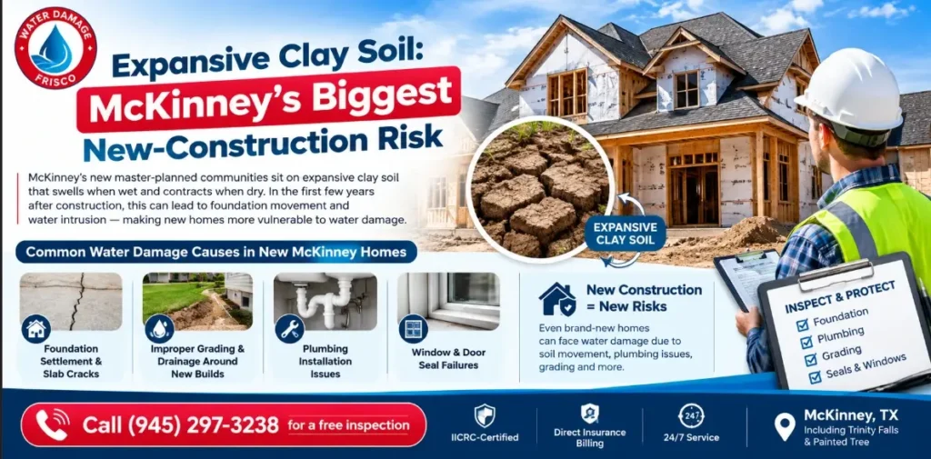 Expansive Clay Soil: McKinney's Biggest New-Construction Risk