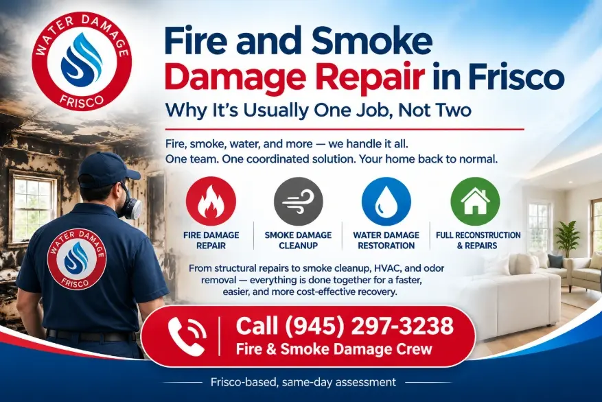 Fire and Smoke Damage Repair Frisco TX