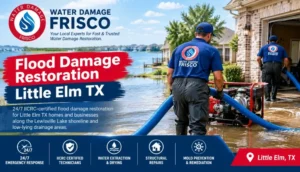 Flood Damage Restoration Little Elm TX