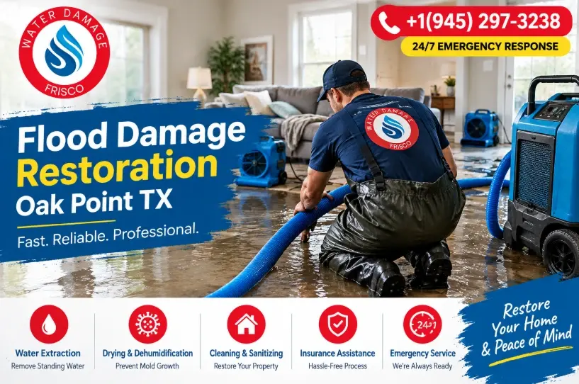 Flood Damage Restoration Oak Point TX