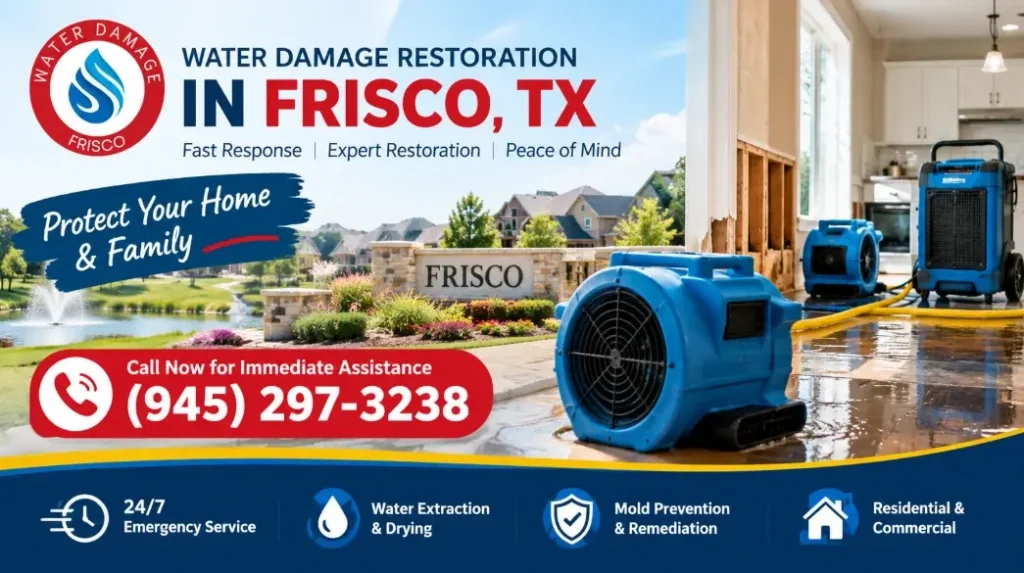 Frisco Neighborhoods Water Damage Guide