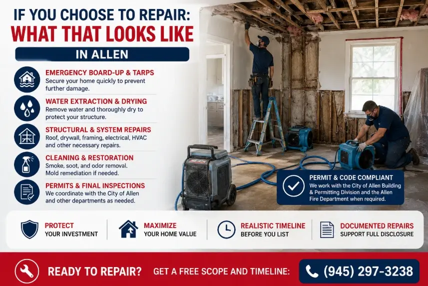 If You Choose to Repair: What That Looks Like in Allen
