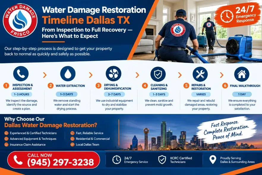 If you are dealing with active water damage, call +1 (945) 297-3238.