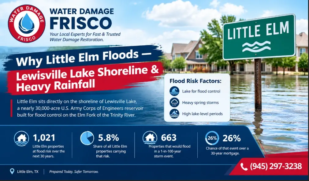 Little Elm Flood Risk Areas