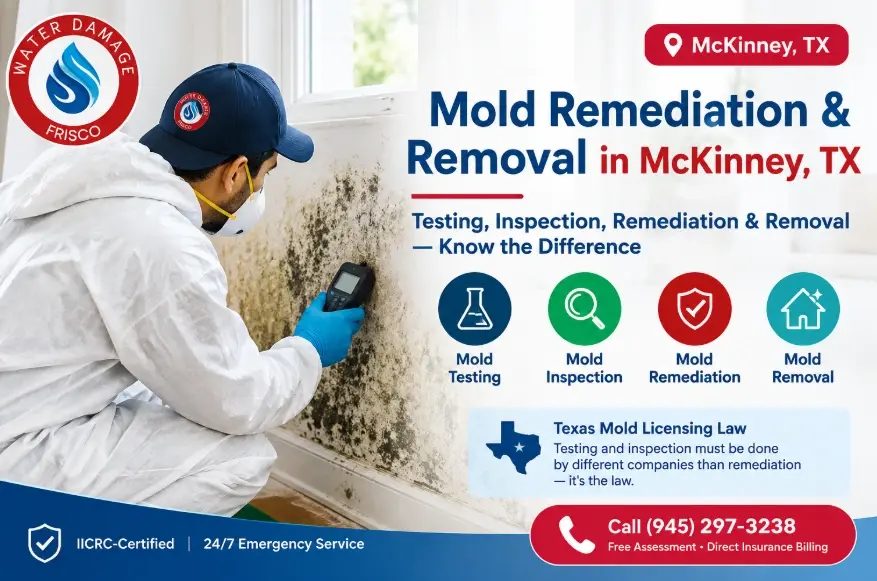 Mold Remediation Removal McKinney TX