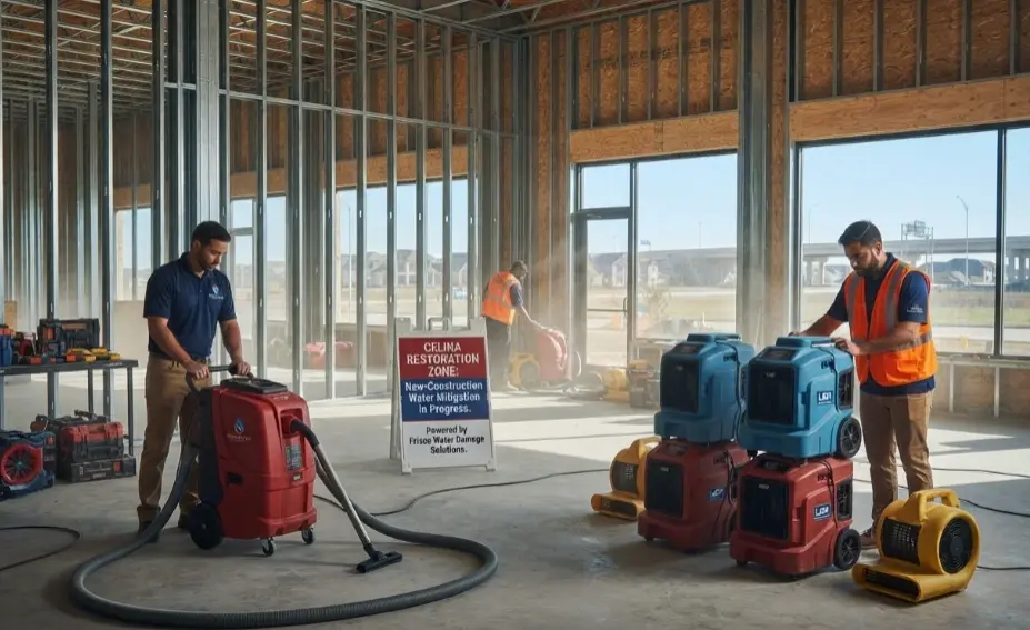 New-Construction & Commercial Water Damage in Celina