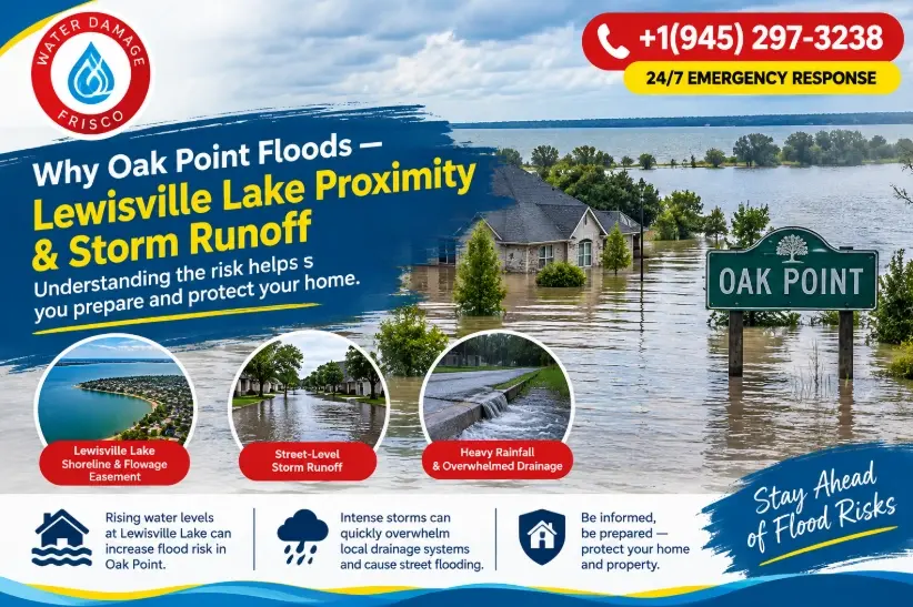 Oak Point Flood Risk Areas