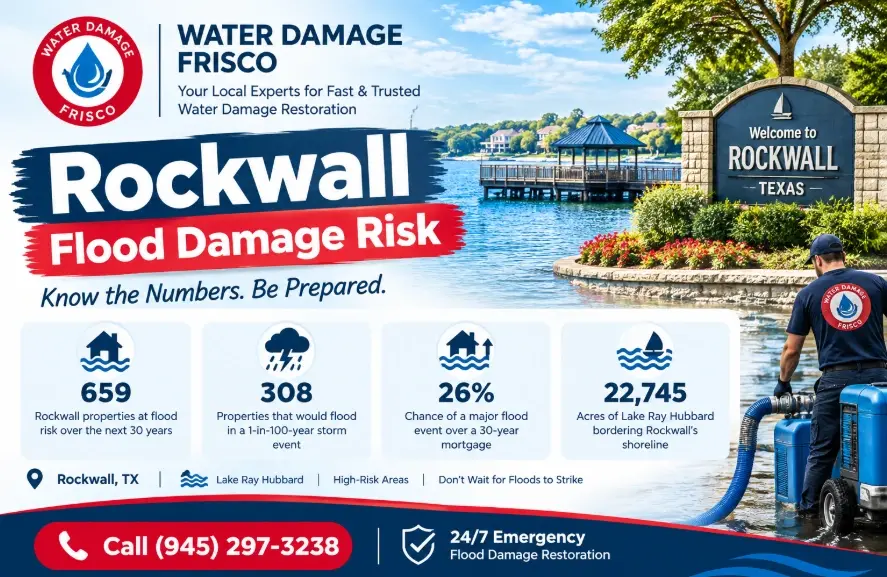 Rockwall Flood Risk — By the Numbers