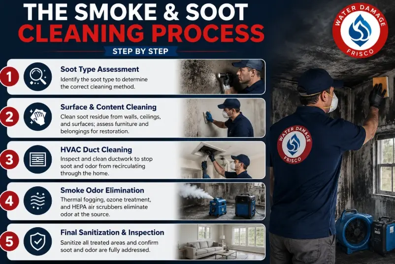The Smoke & Soot Cleaning Process, Step by Step